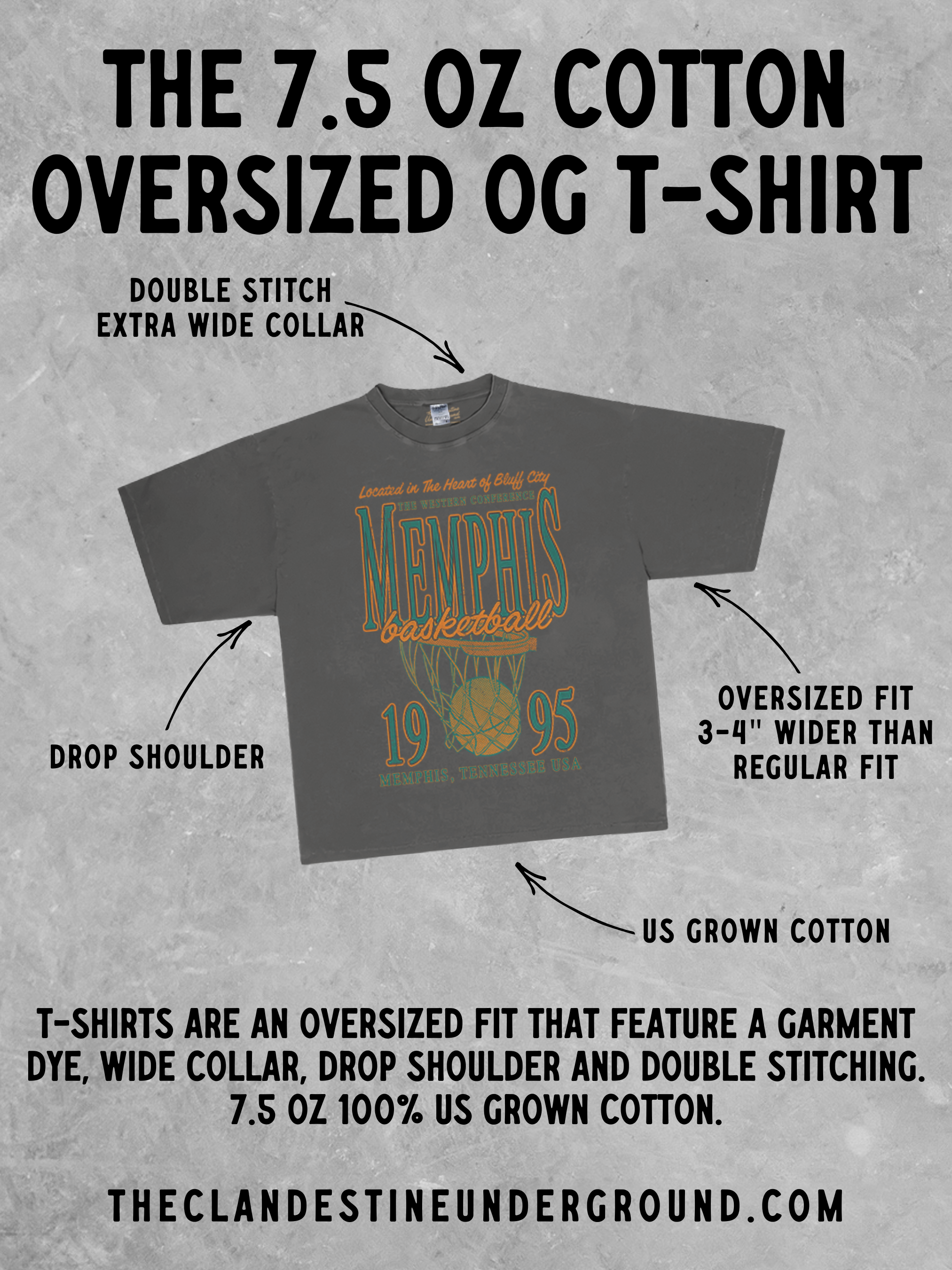 Underground Original Design: Baltimore Football Boxy Oversized TShirt