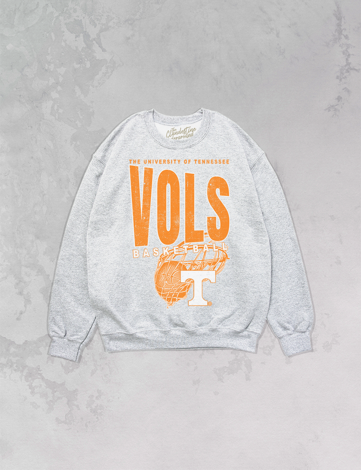 Underground Original Design: Tennessee Vols Basketball Oversized 90s Sweatshirt