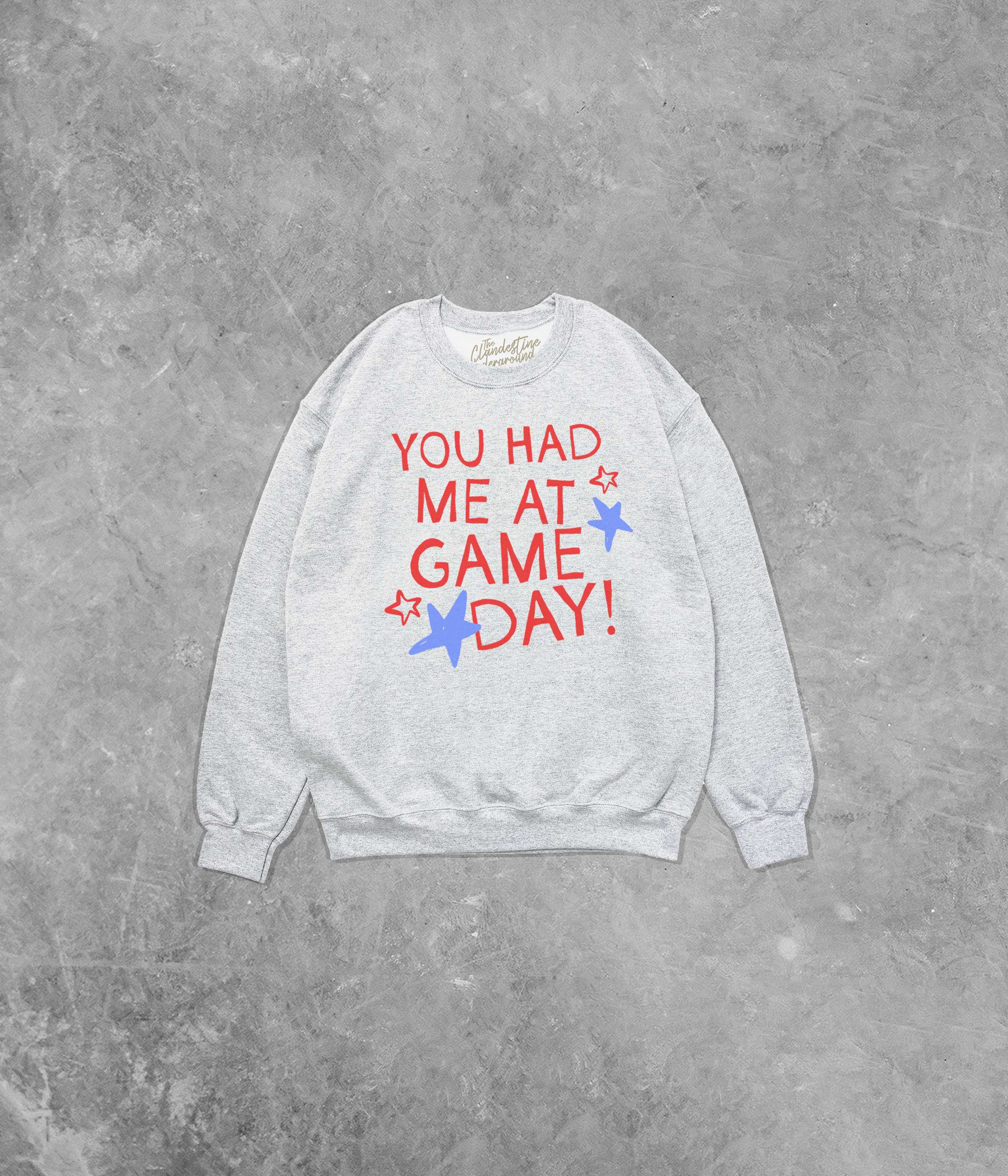 You Had Me at Game Day! Cotton Blend Gildan Sweatshirt