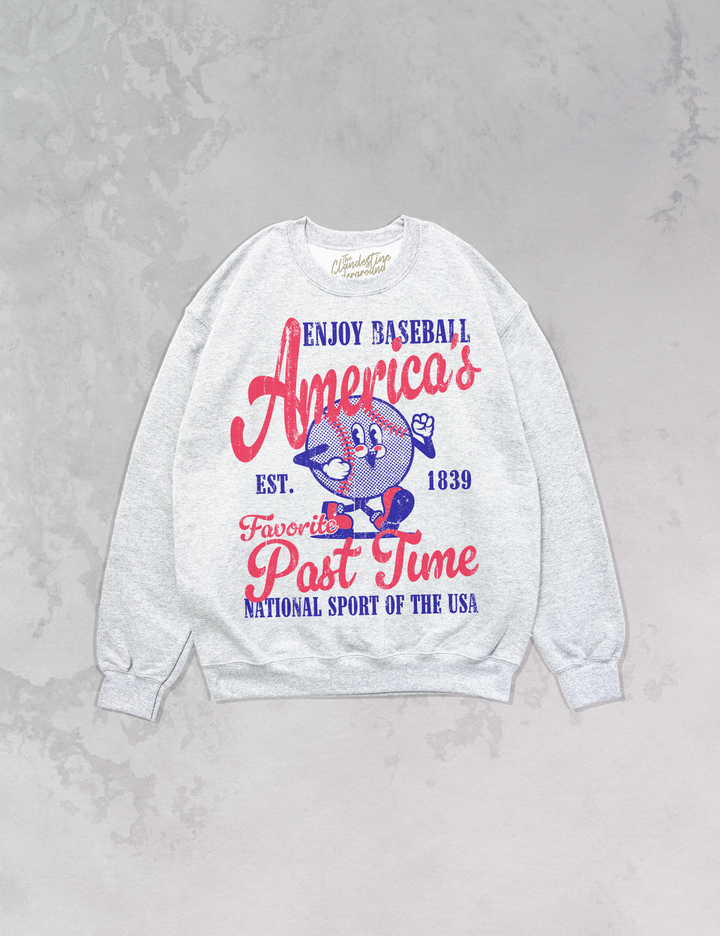 Underground Original Design: Enjoy Baseball, America's Favorite Oversized 90's Sweatshirt