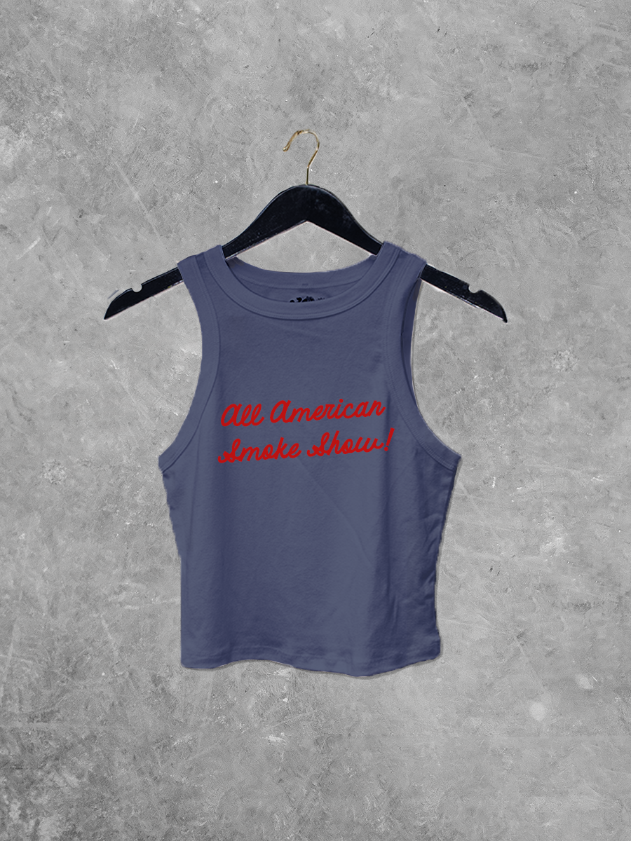 All American Smoke Show, Americana Summer Micro-Ribbed Tank