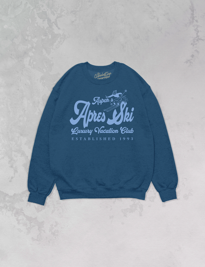 Underground Original Design: Apres Ski Vacation Club Oversized 90's Sweatshirt