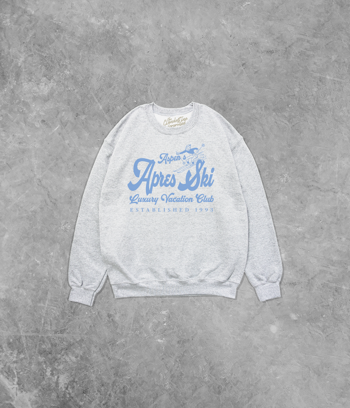 Apres Ski Vacation Club Cotton Blend Gildan Sweatshirt