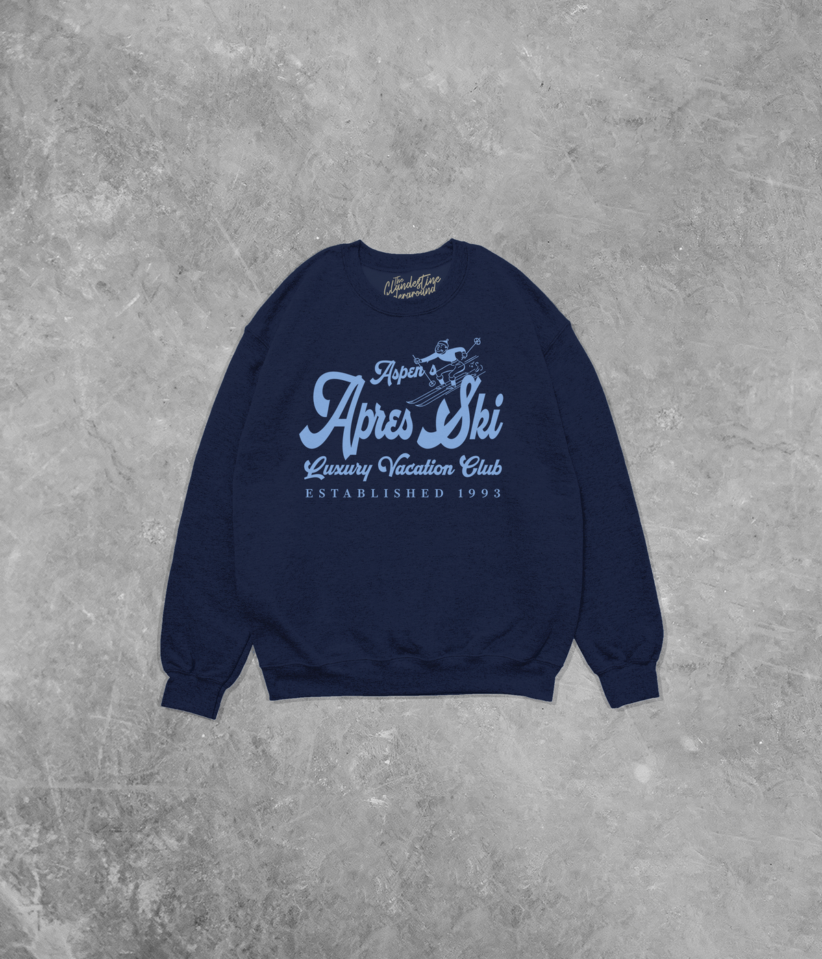 Apres Ski Vacation Club Cotton Blend Gildan Sweatshirt