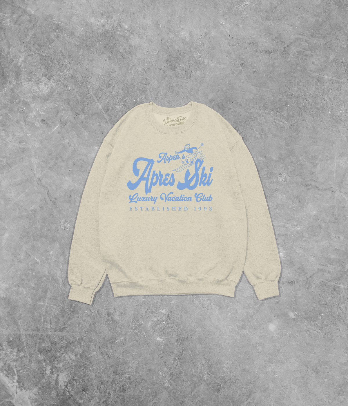 Apres Ski Vacation Club Cotton Blend Gildan Sweatshirt