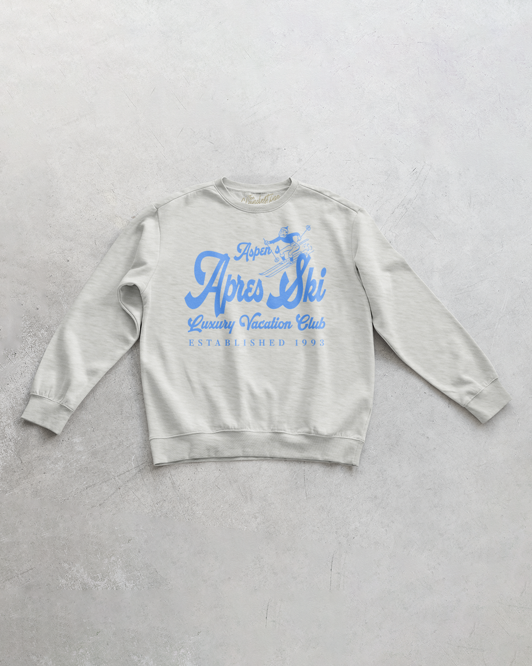 Underground Original Design: Apres Ski Vacation Club Oversized 90's Sweatshirt