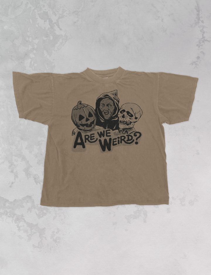 Underground Original Design: Are We Weird? Oversized T-Shirt