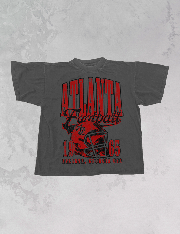 Underground Original Design: 90's Vintage Atlanta Football Oversized TShirt