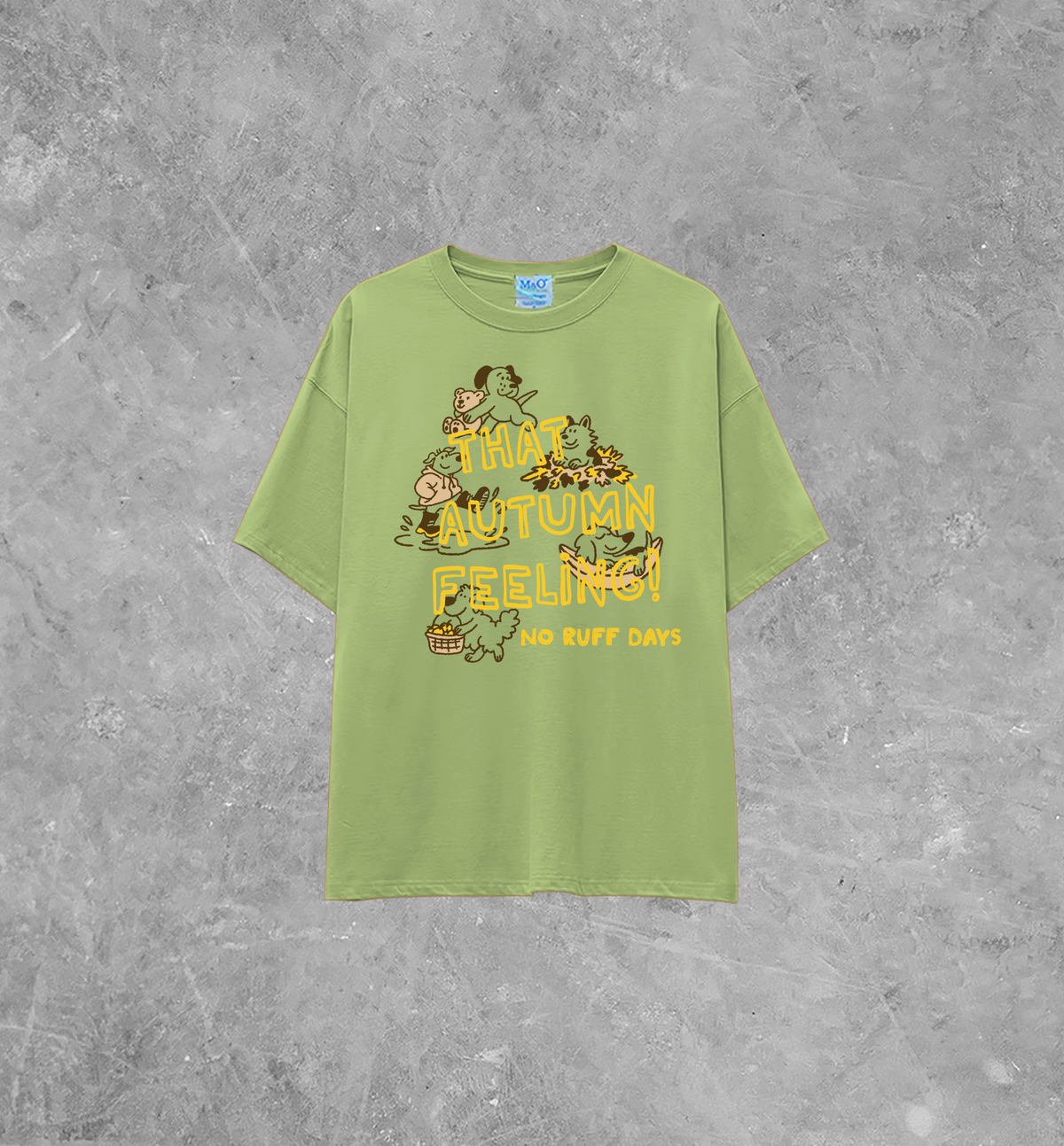 That Autumn Feeling, Dogs M&O Cotton T-Shirt