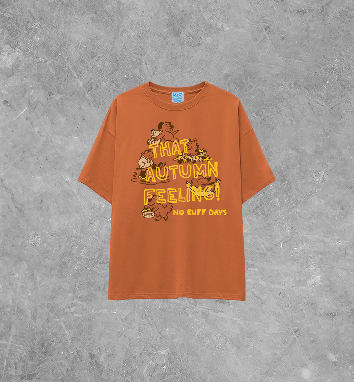 That Autumn Feeling, Dogs M&O Cotton T-Shirt