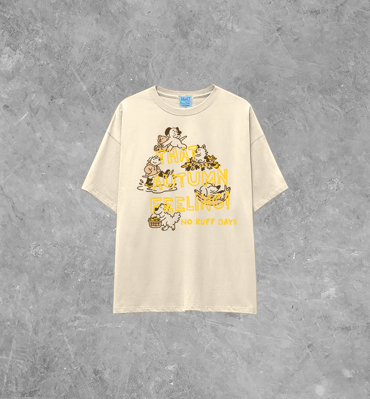 That Autumn Feeling, Dogs M&O Cotton T-Shirt