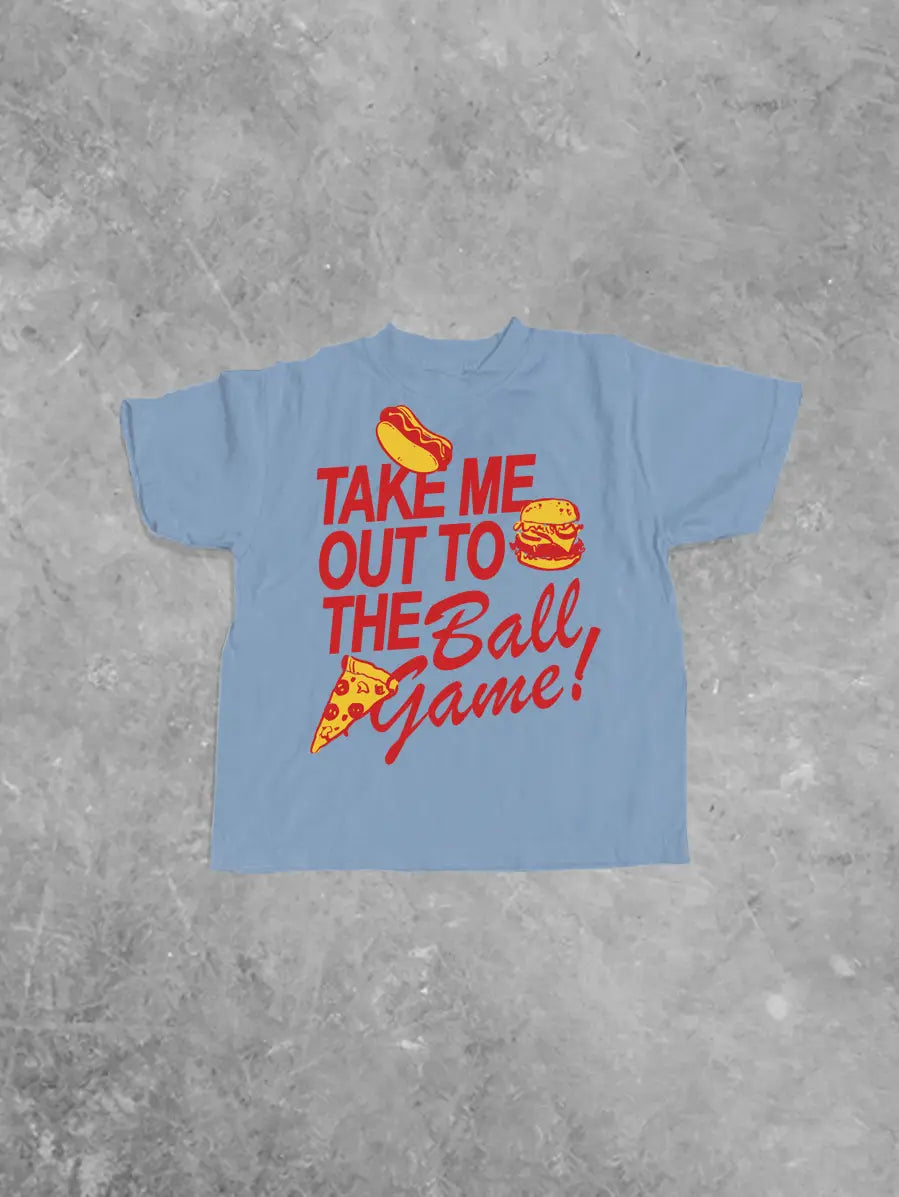 Underground Original Design: * KIDS * Take Me out to the Ball Game, Kids Boxy T-Shirt
