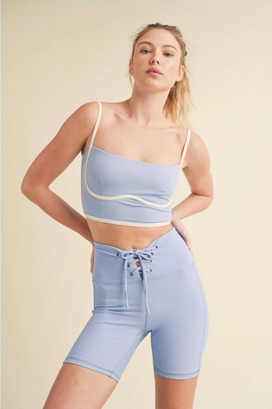 Athleisure Tank with Sculpting Bra Detail