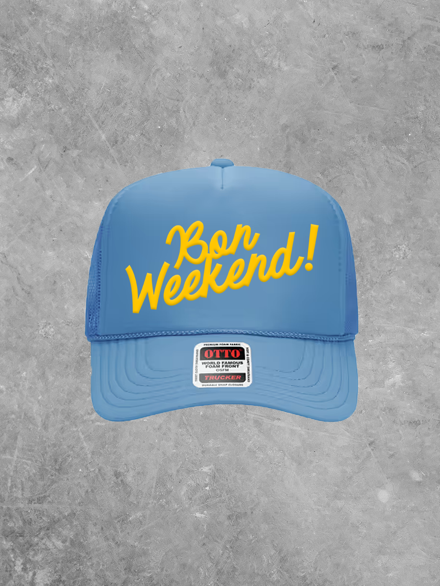 Underground Original Design: Bon Weekend!, PUFF Trucker Hat