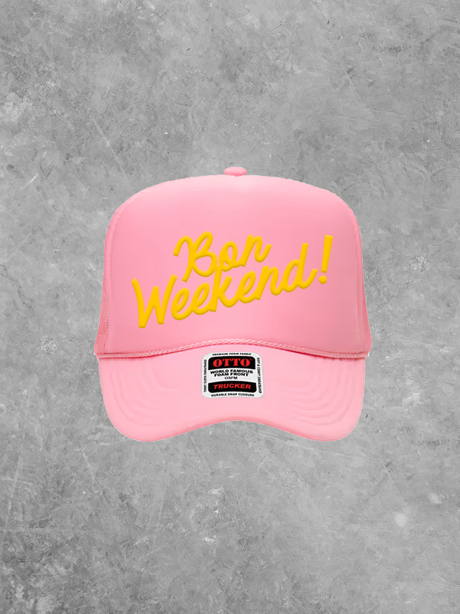 Underground Original Design: Bon Weekend!, PUFF Trucker Hat