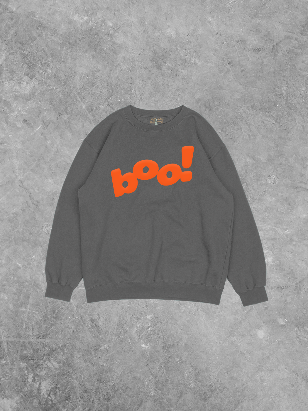 Boo! Puff, Recycled Relaxed American Apparel Sweatshirt