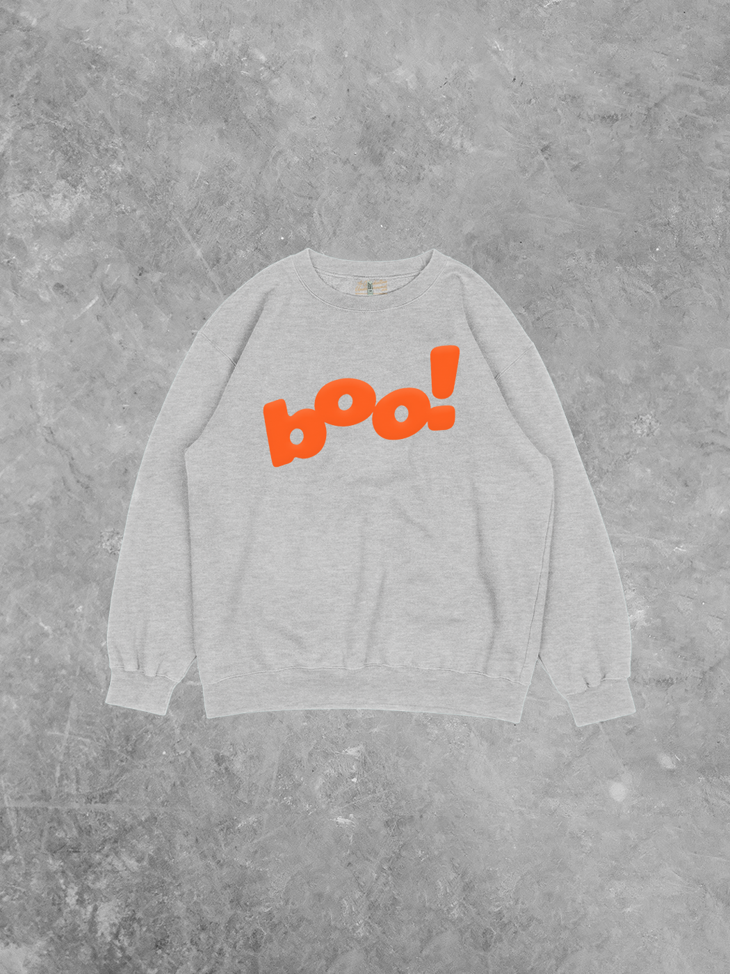 Boo! Puff, Recycled Relaxed American Apparel Sweatshirt
