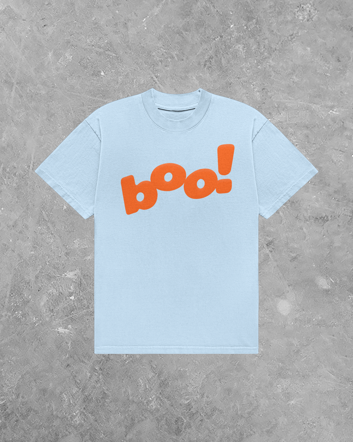 Boo! Puff Halloween AA Boxy Cotton TShirt