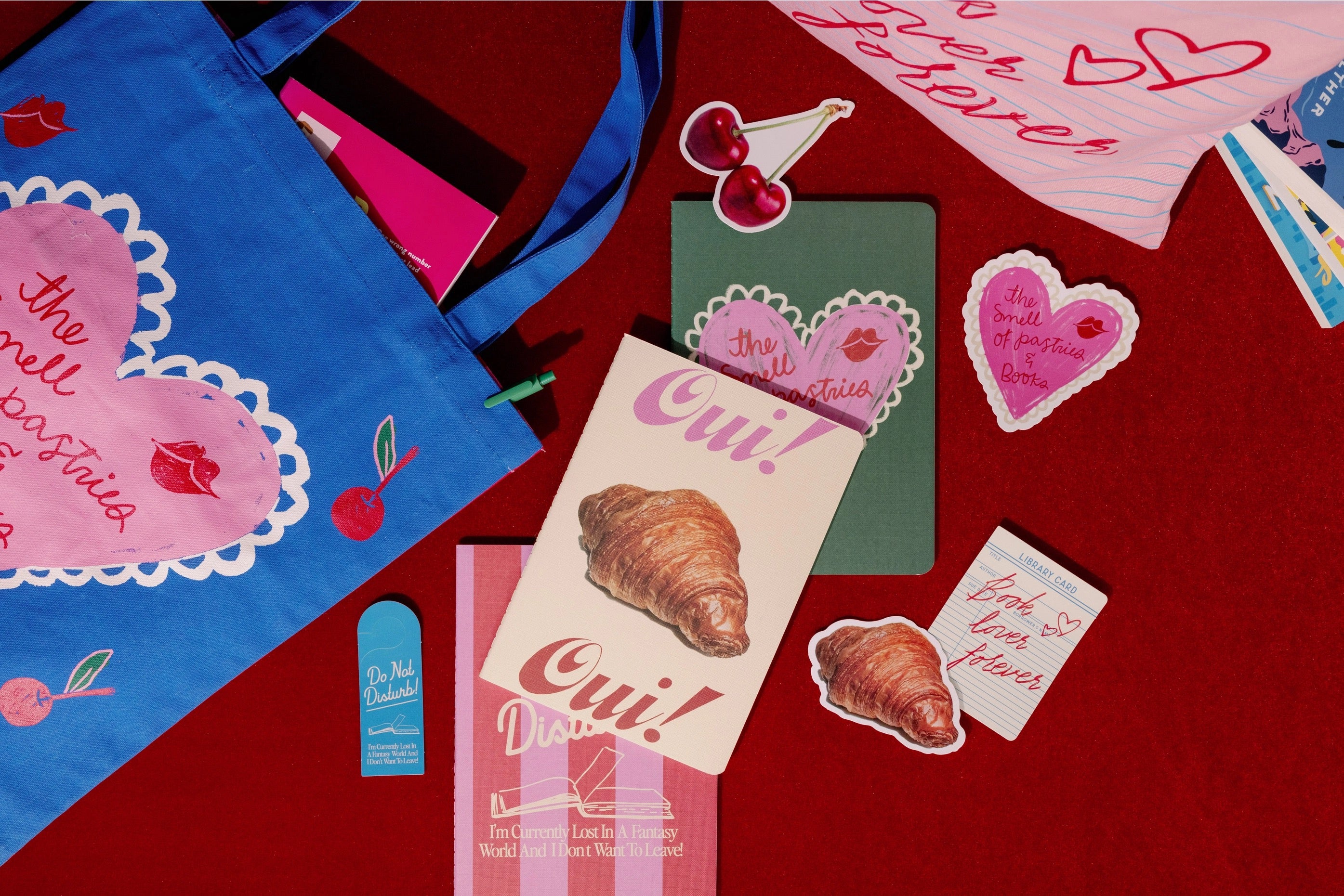 Stick with It! Big Vinyl Stickers, Pastries and Books