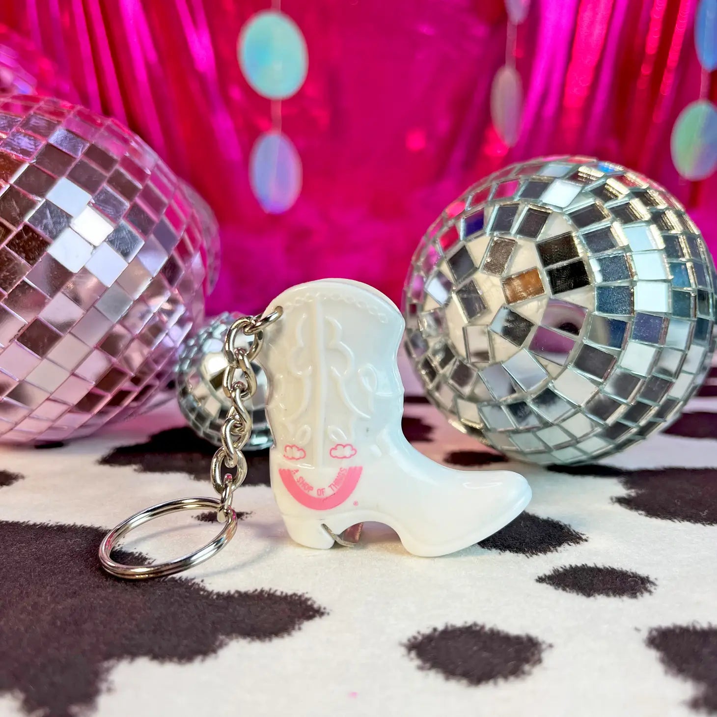 Cowboy Boot Bottle Opener, Keychain