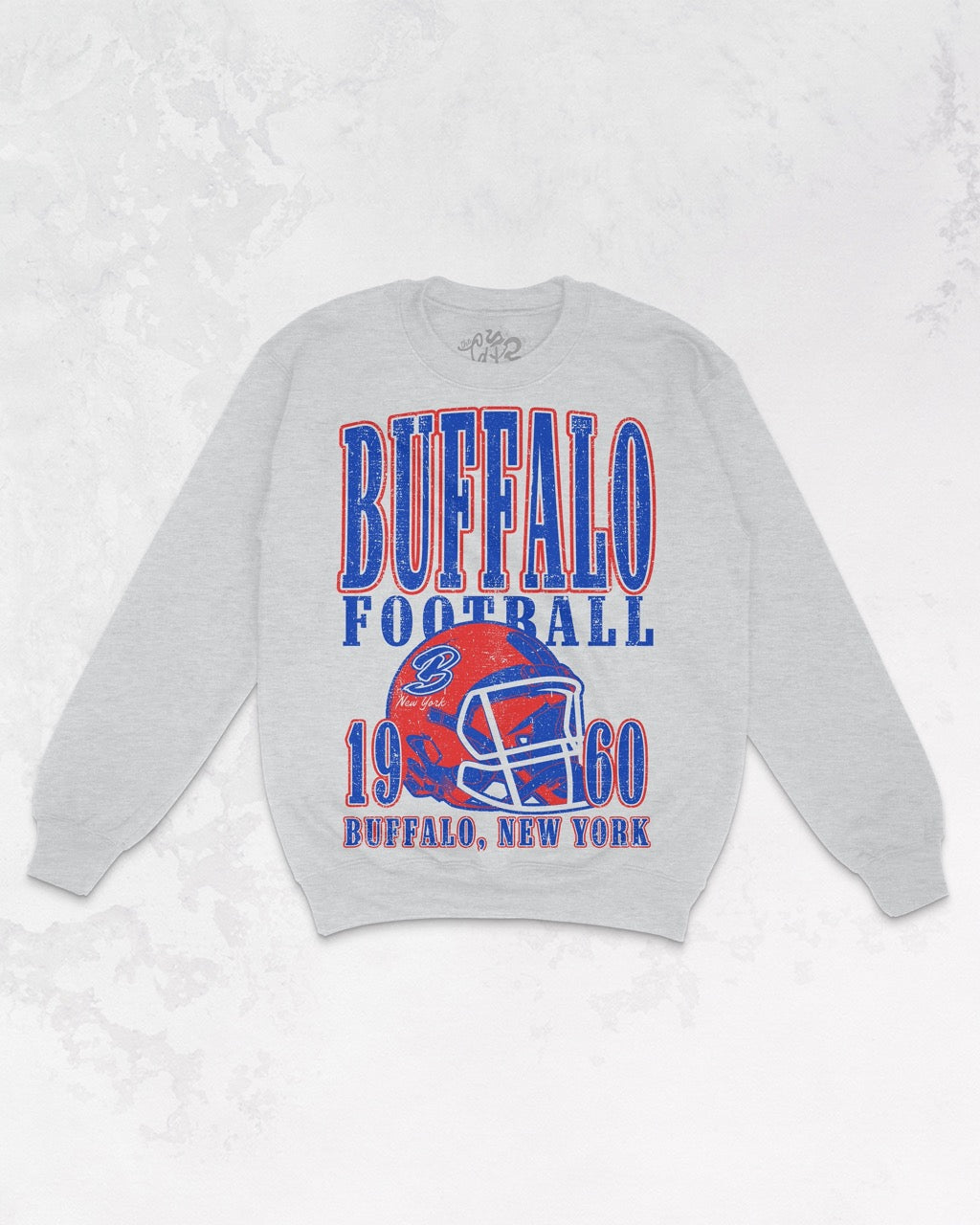 Underground Original Design: Buffalo Football Oversized 90's Sweatshirt