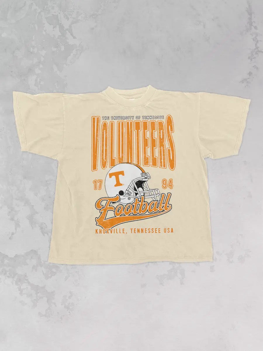 Underground Original Design: Tennessee Volunteers Football Vintage Oversized TShirt