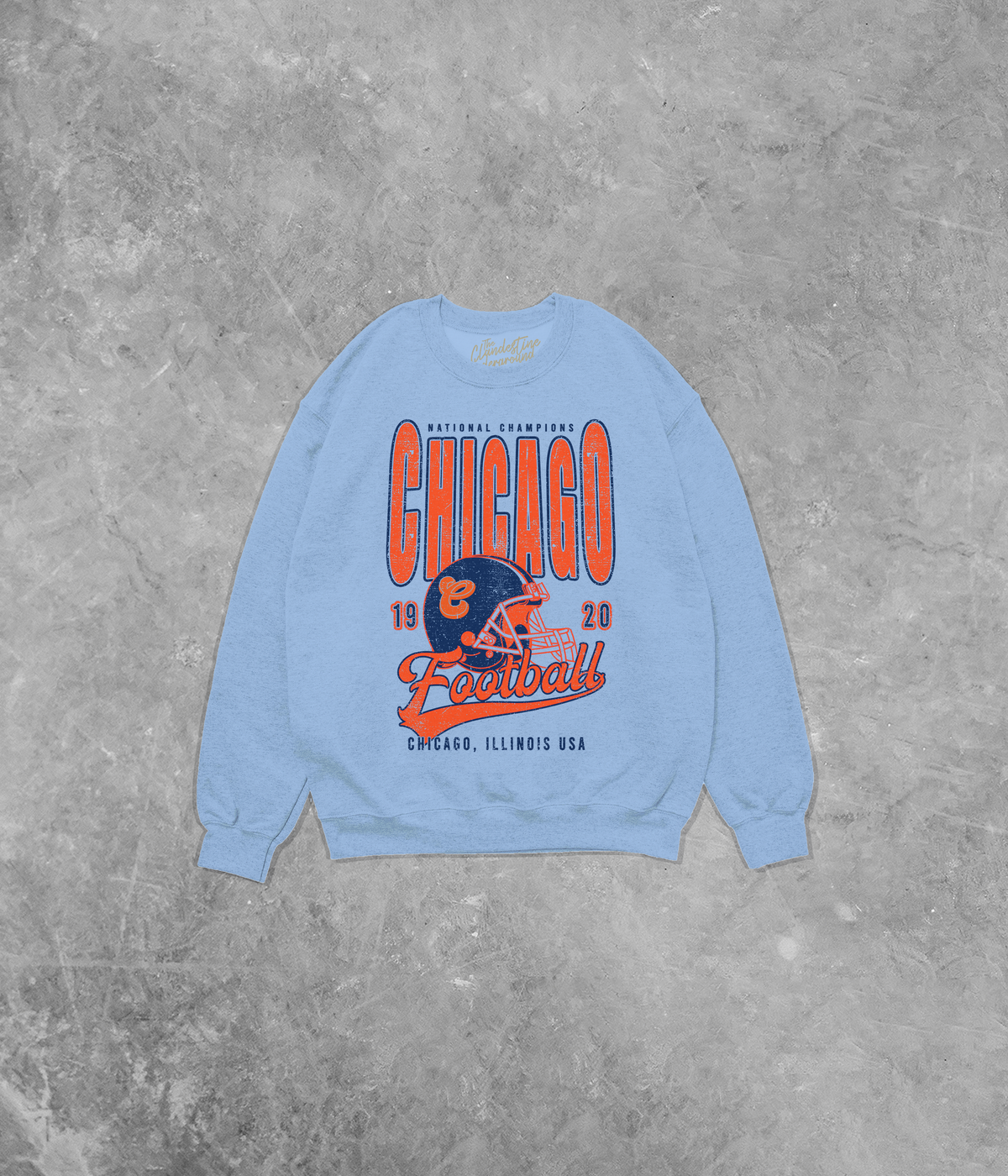 Underground OG: Chicago Football, Game Cotton Blend Gildan Sweatshirt