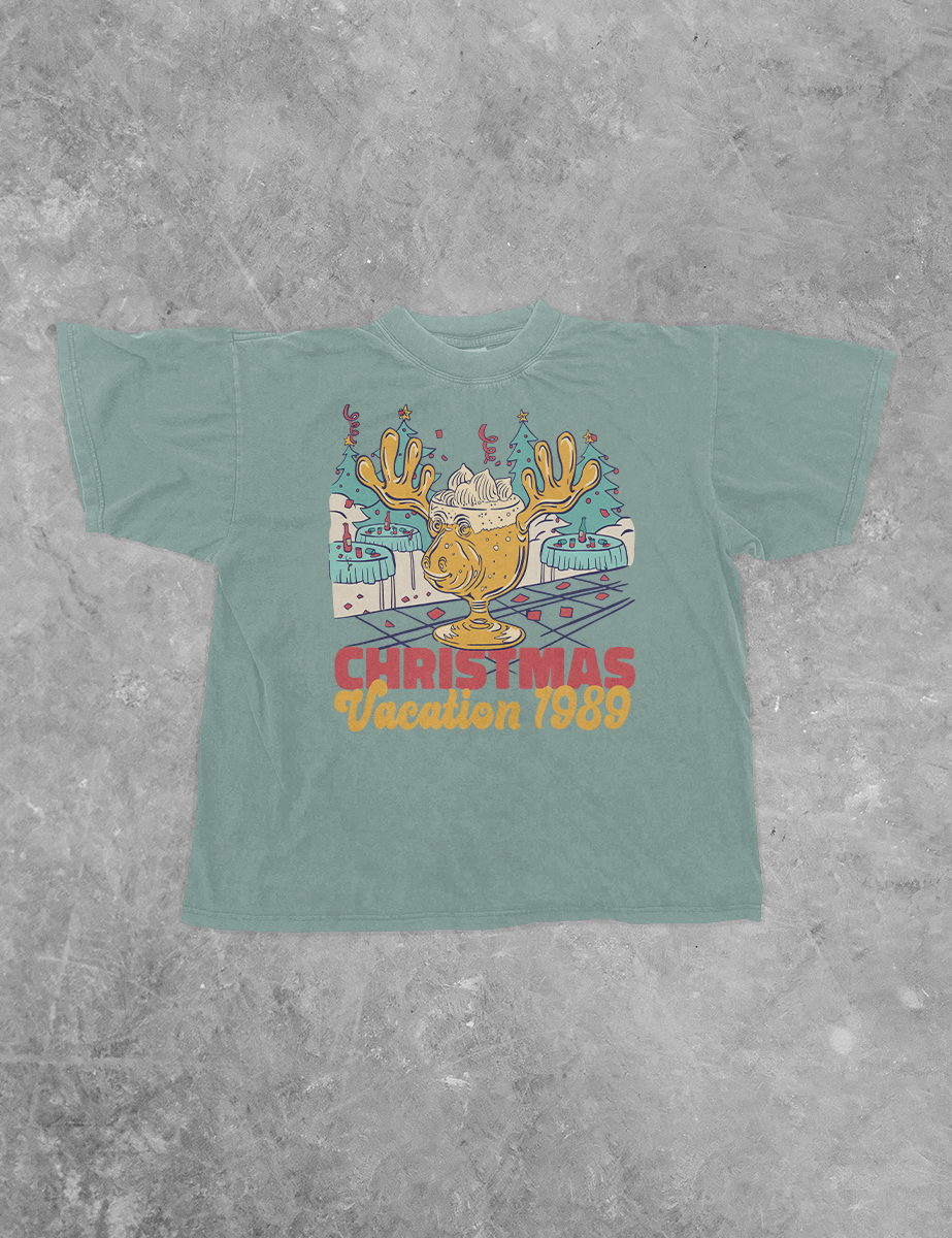 Underground Original Design: Christmas Vacation 1989 Boxy Cotton TShirt