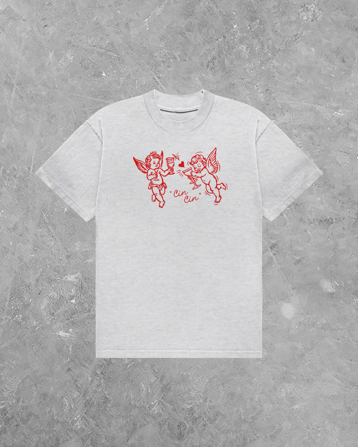 Cin Cin Cupid, Valentine's AA Cotton TShirt