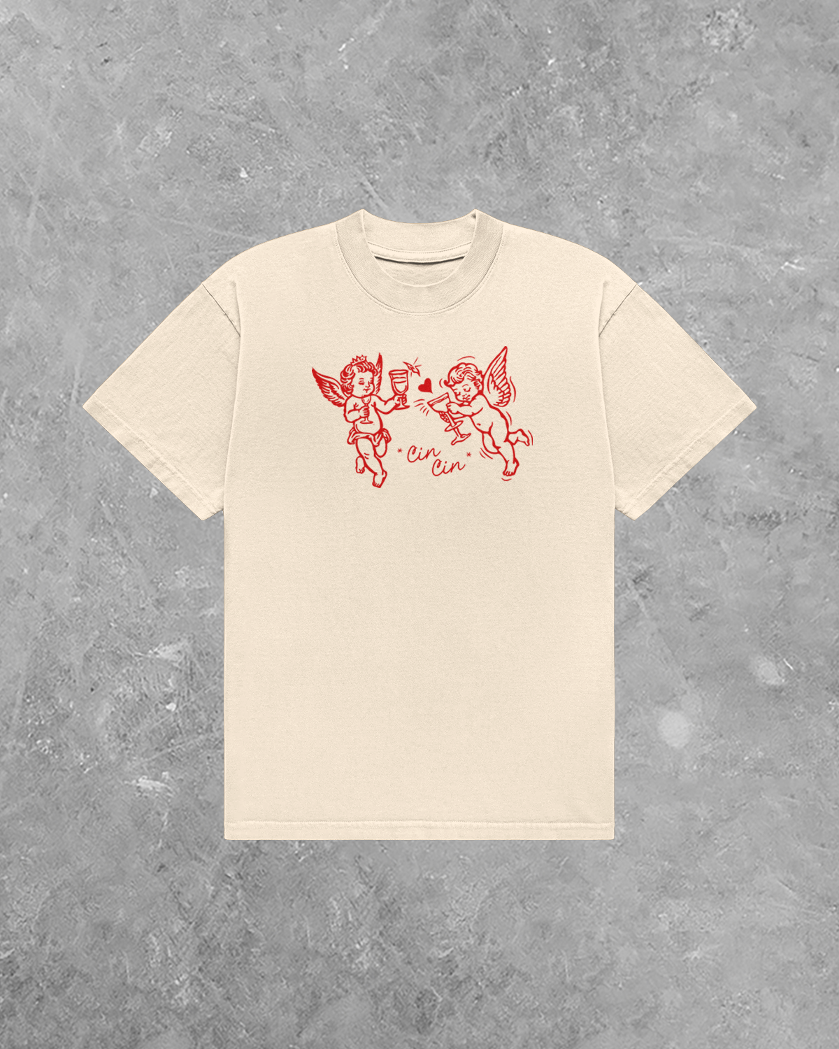 Cin Cin Cupid, Valentine's AA Cotton TShirt