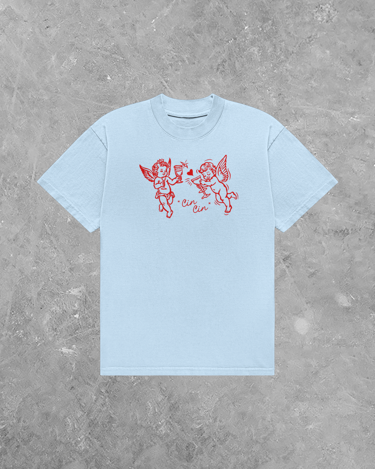 Cin Cin Cupid, Valentine's AA Cotton TShirt