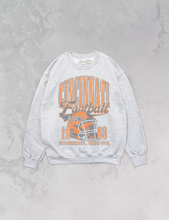 Underground Original Design: Cincinnati Football Oversized 90's Sweatshirt