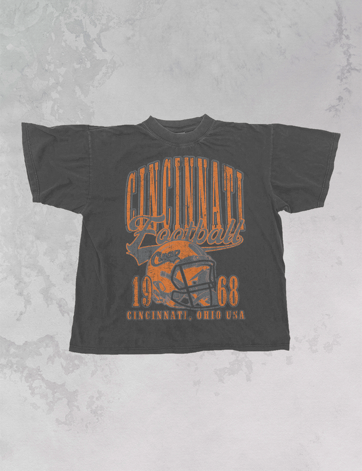 Underground Original Design: 90's Vintage Cincinnati Football Oversized TShirt