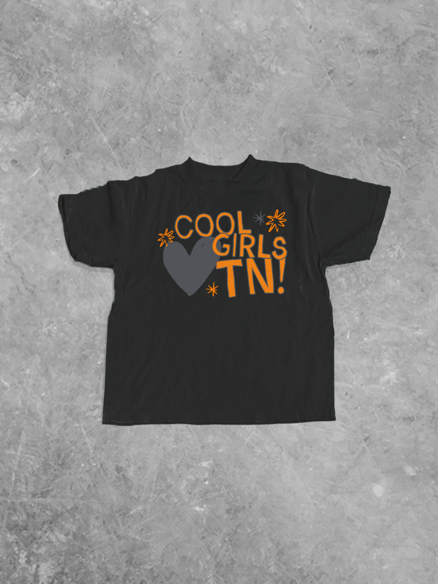 * Kids * Cool Girls Love TN, Boxy Kids Tee