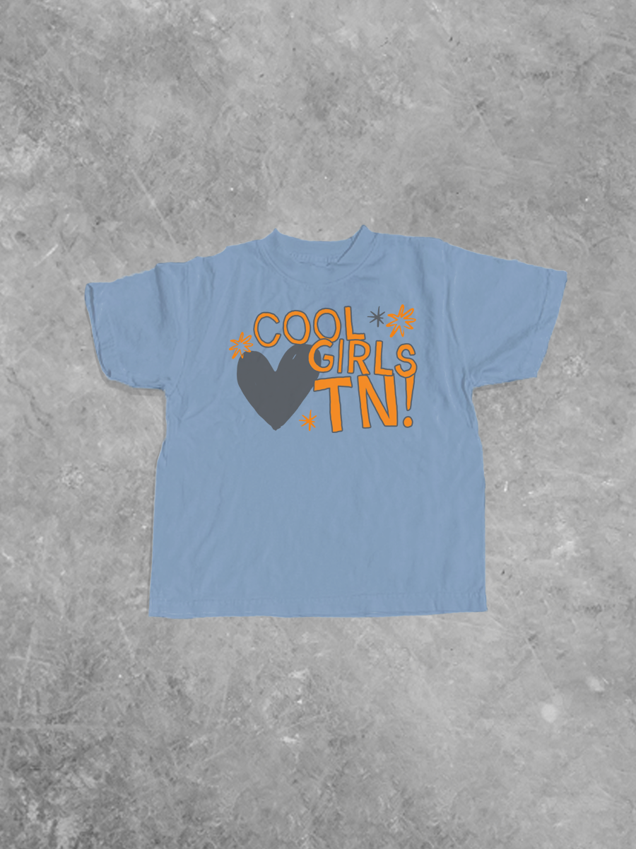 * Kids * Cool Girls Love TN, Boxy Kids Tee