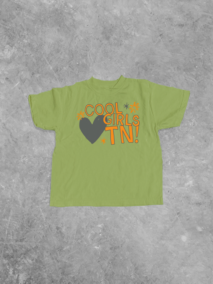 * Kids * Cool Girls Love TN, Boxy Kids Tee