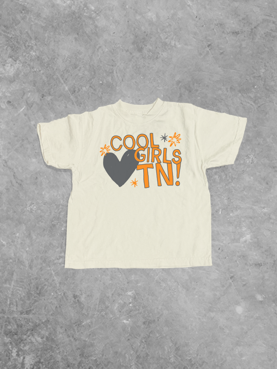 * Kids * Cool Girls Love TN, Boxy Kids Tee