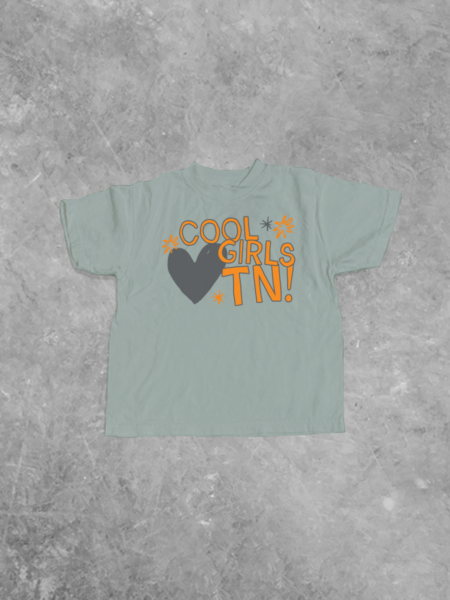 * Kids * Cool Girls Love TN, Boxy Kids Tee