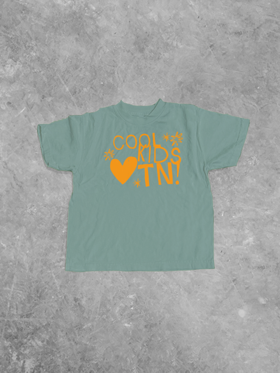 * Kids * Cool Kids Love TN, Boxy Kids Tee