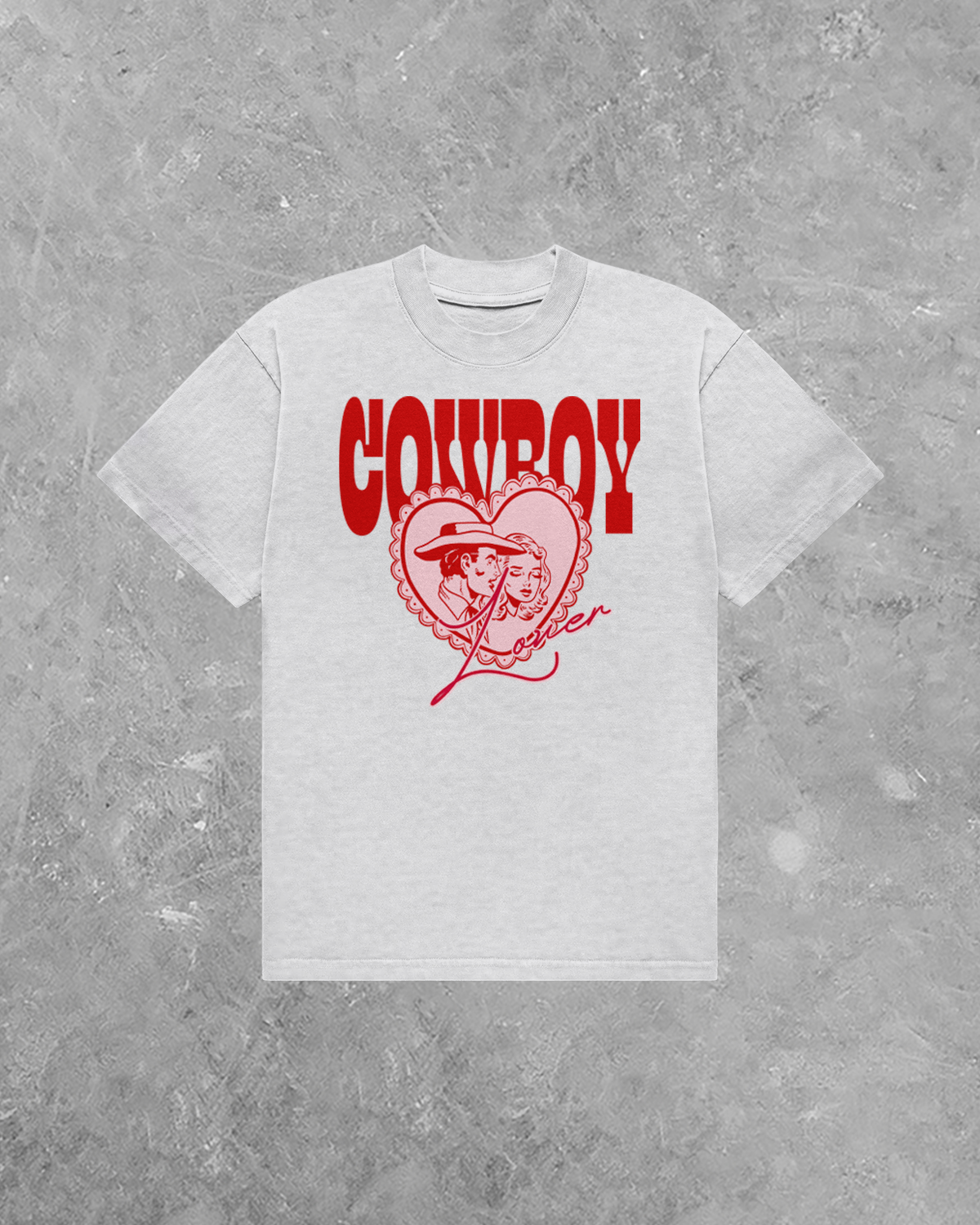 Cowboy Lover, Western AA Cotton TShirt