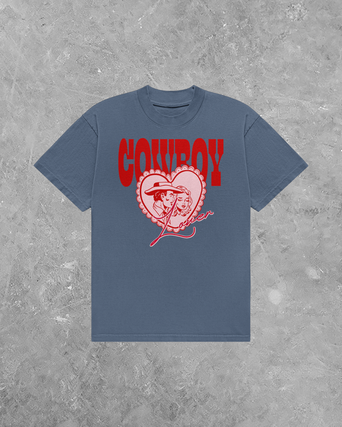 Cowboy Lover, Western AA Cotton TShirt