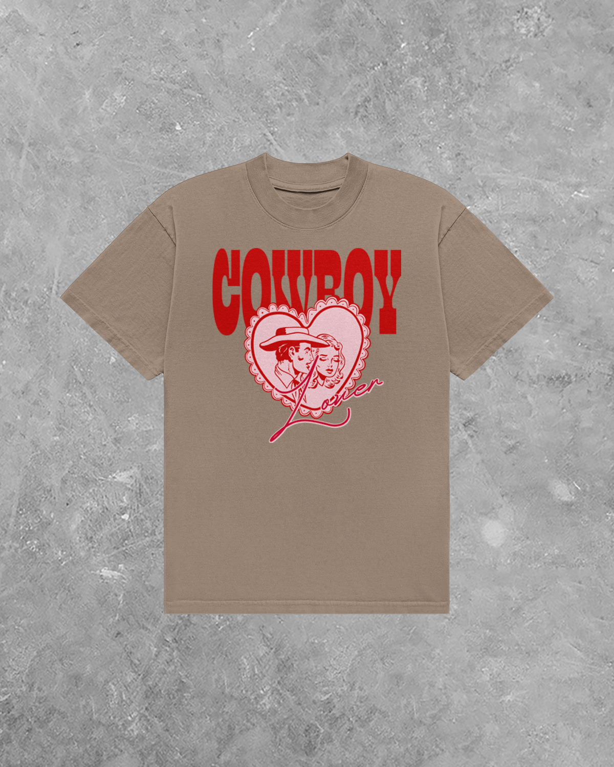 Cowboy Lover, Western AA Cotton TShirt