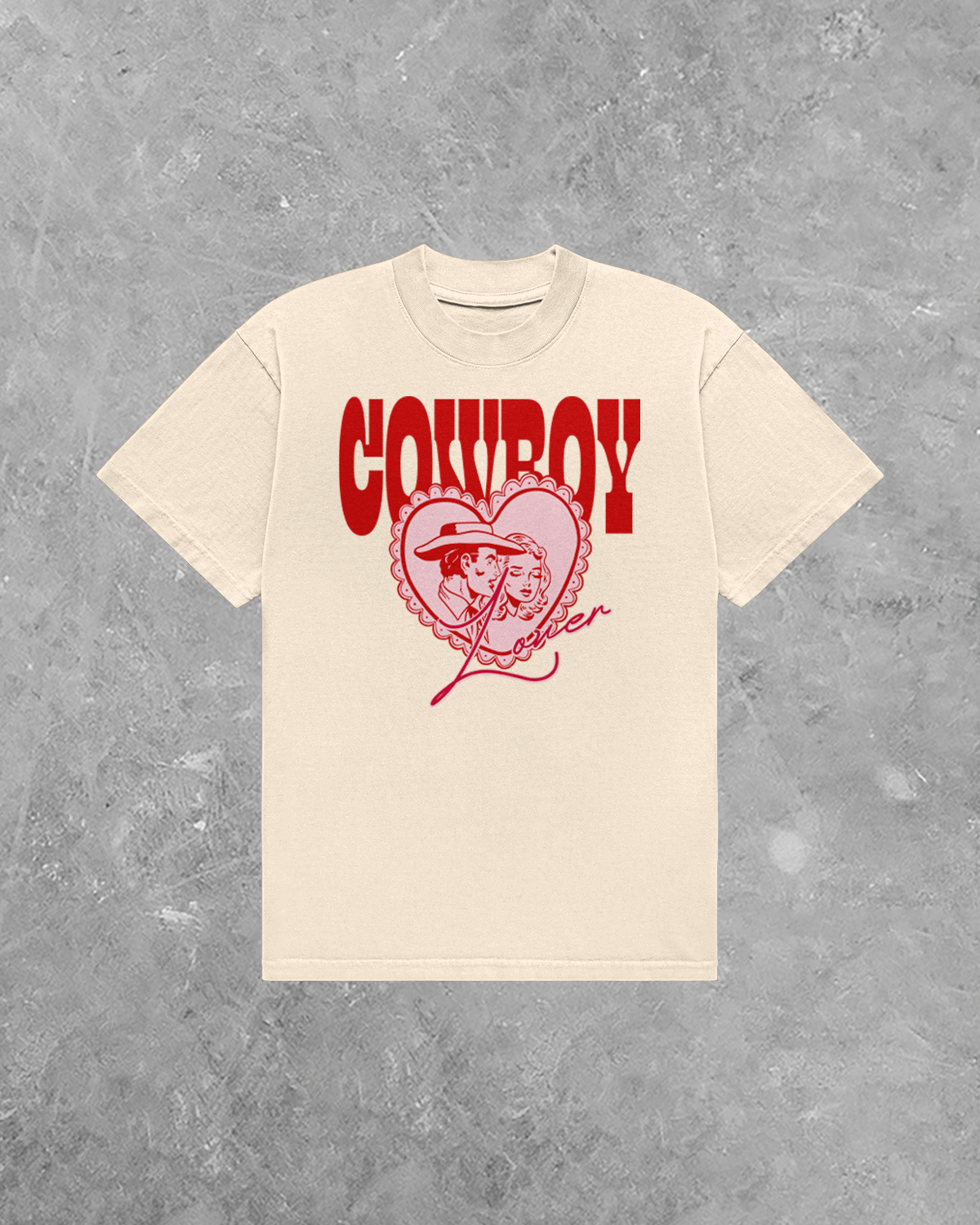 Cowboy Lover, Western AA Cotton TShirt