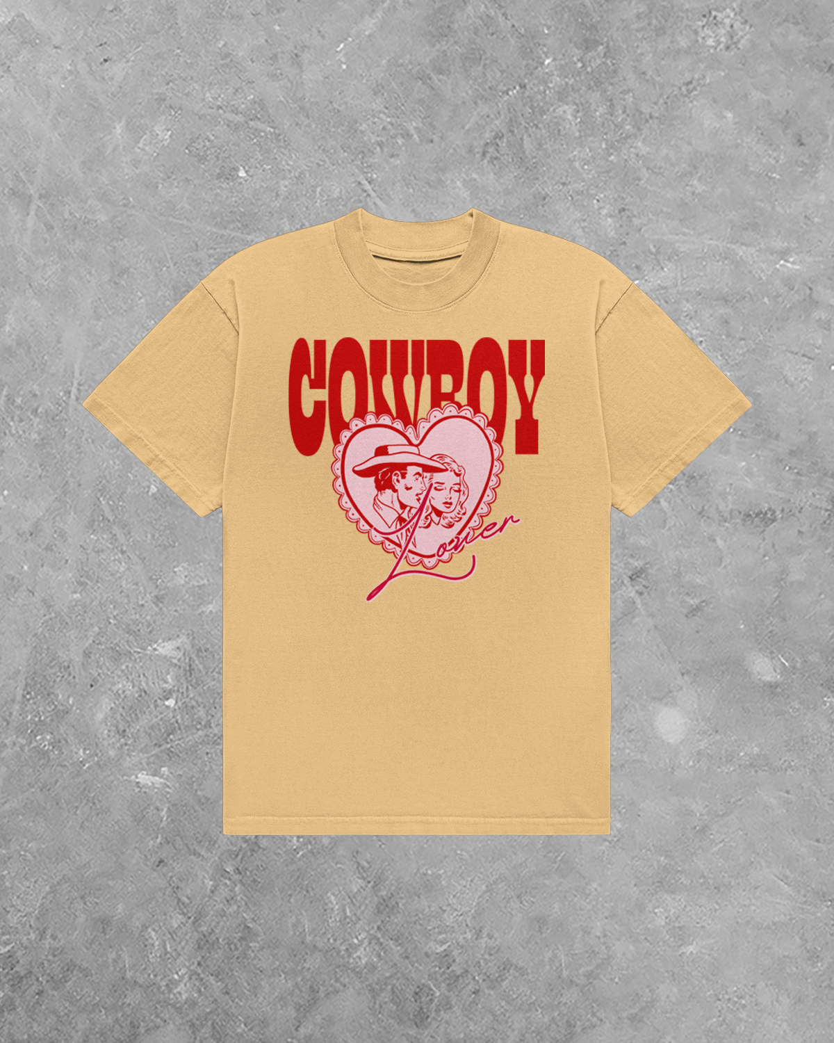 Cowboy Lover, Western AA Cotton TShirt