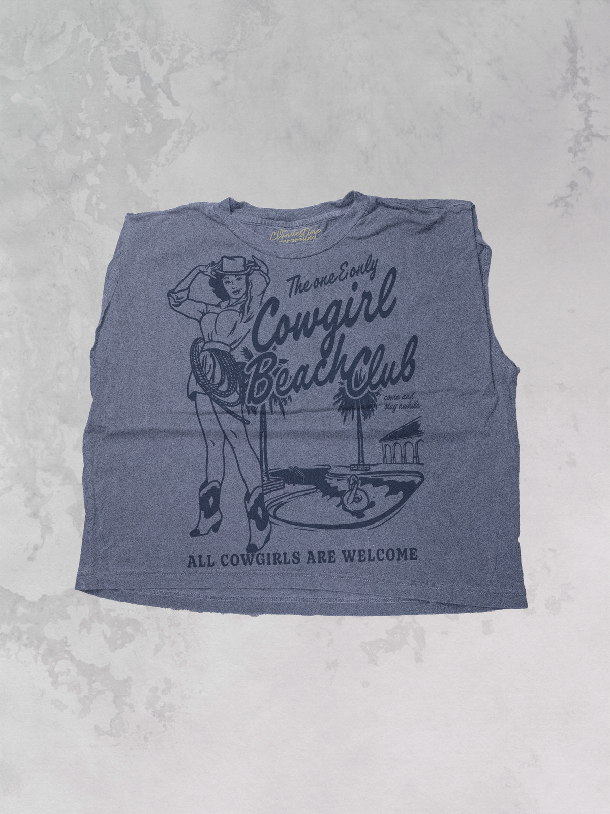 Cowgirl Beach Club Muscle Tank