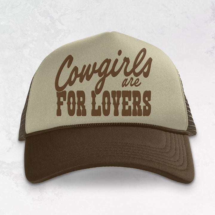 Underground Original Design: Cowgirls are for Lovers Trucker Hat