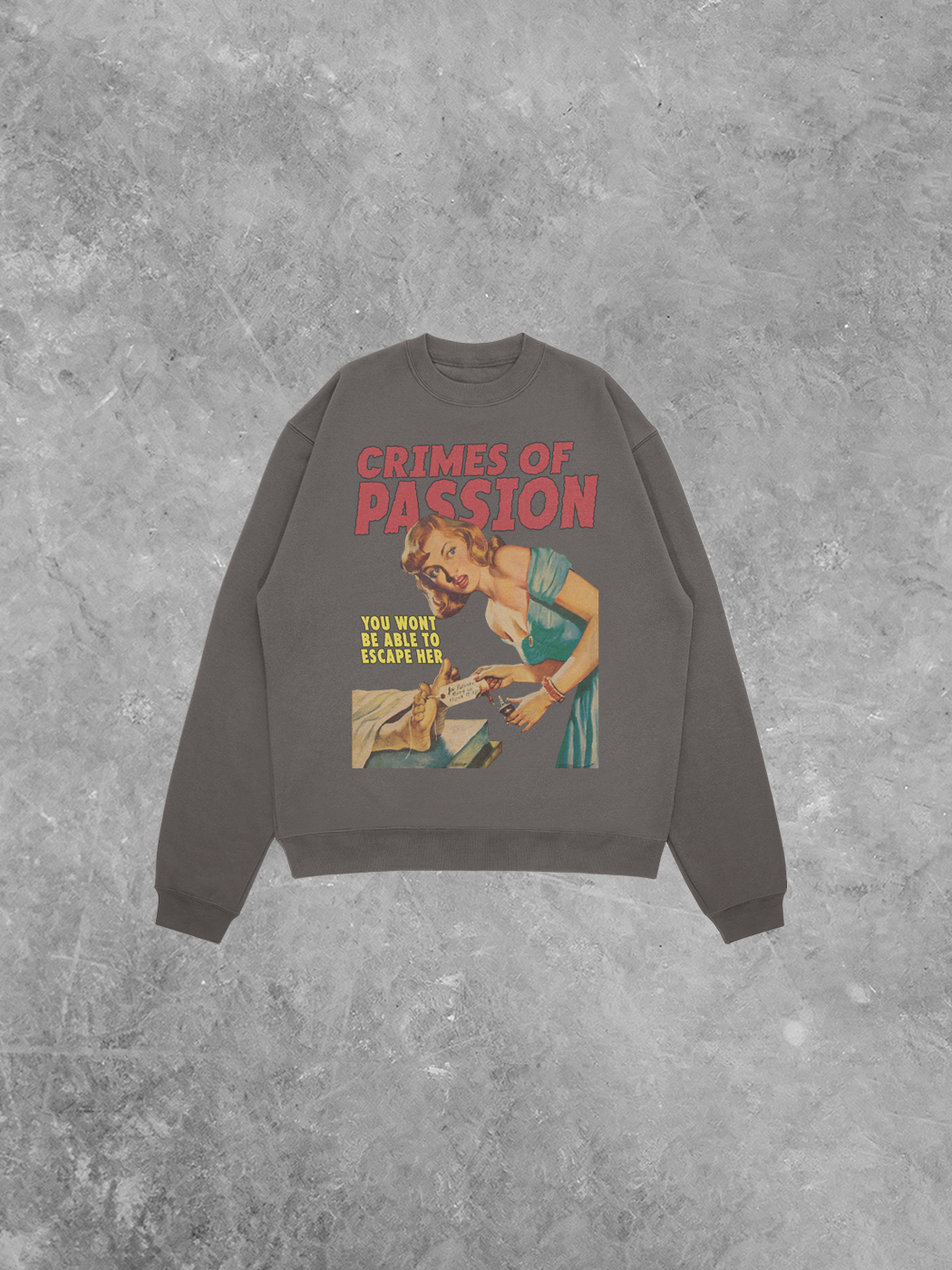 Underground Original Design: Crimes of Passion Relaxed AS Sweatshirt