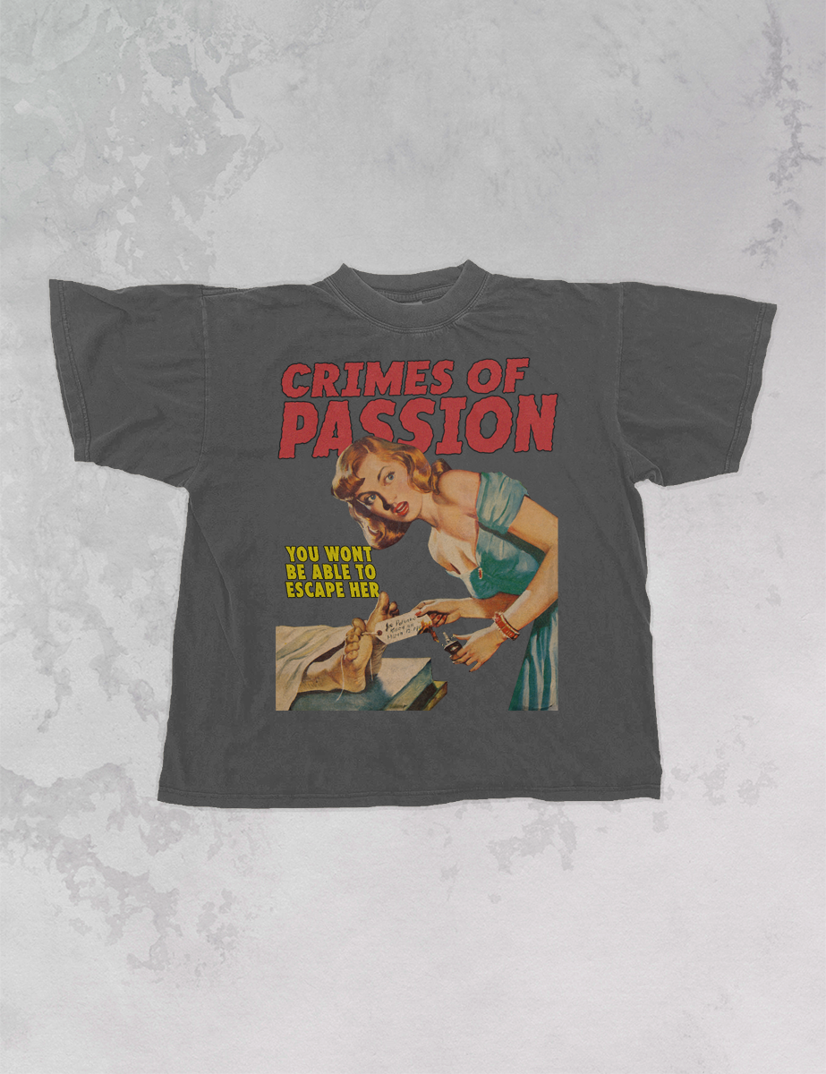 Underground Original Design: Crimes of Passion Oversized T-Shirt