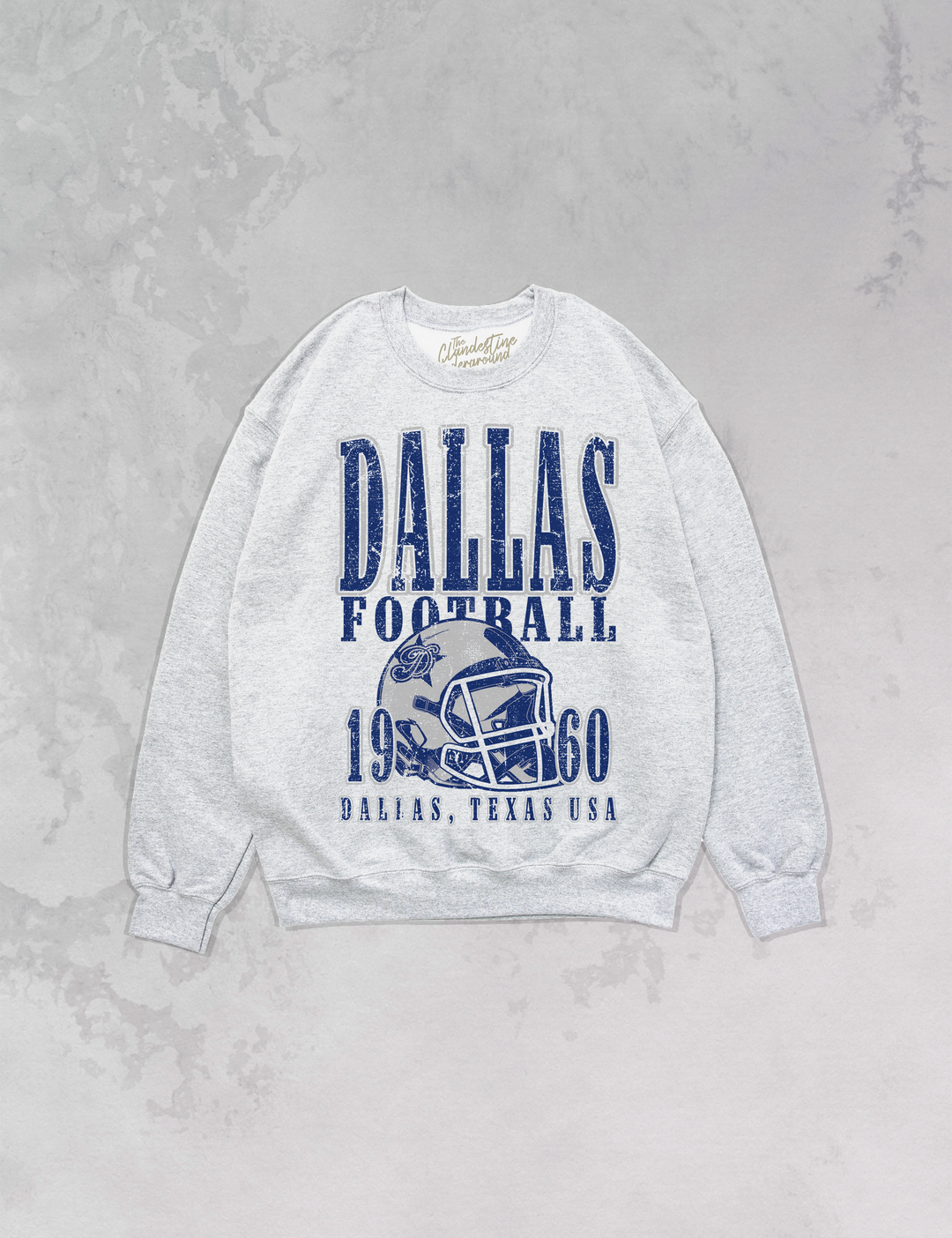Underground Original Design: Dallas Football Oversized 90's Sweatshirt