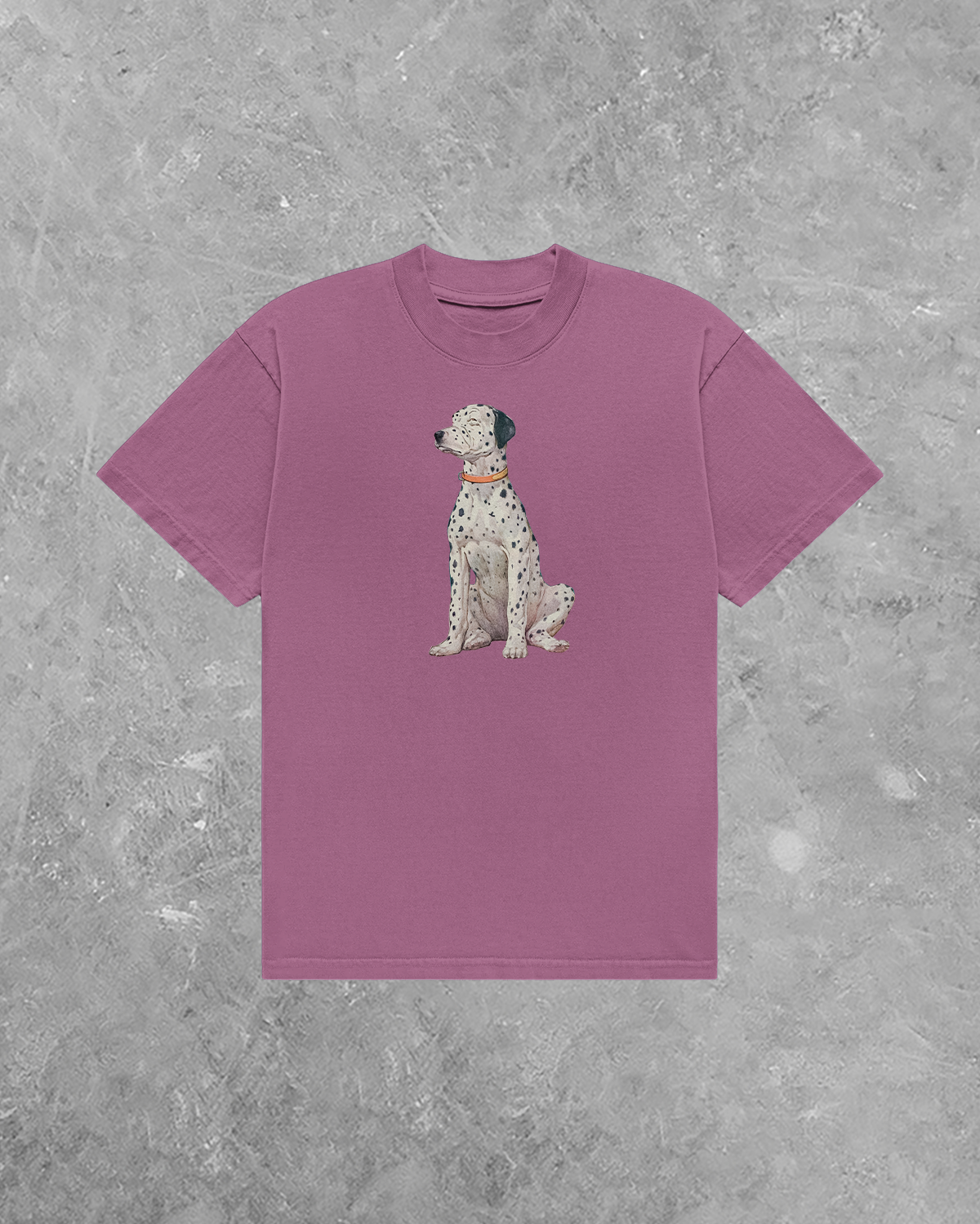 Vintage Dalmatian Print AA Cotton TShirt